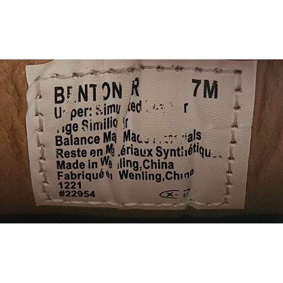 Deerstags Benton Jr Boys Dress Shoes, Brown Sz 7M Wingtips - Picture 9 of 9